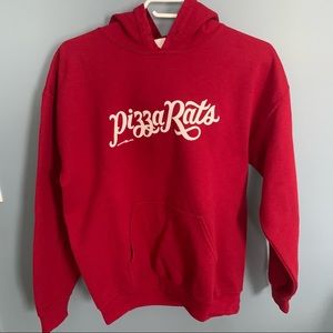 Pizza Rats Baseball Hoodie